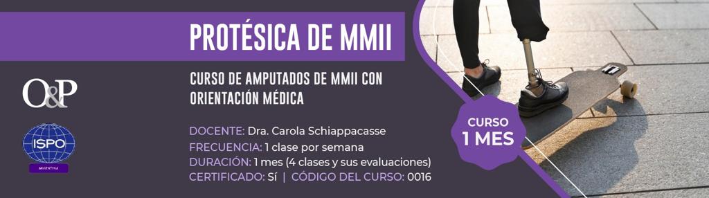 Curso de amputados de MMII con orientación médica - ESPAÑOL